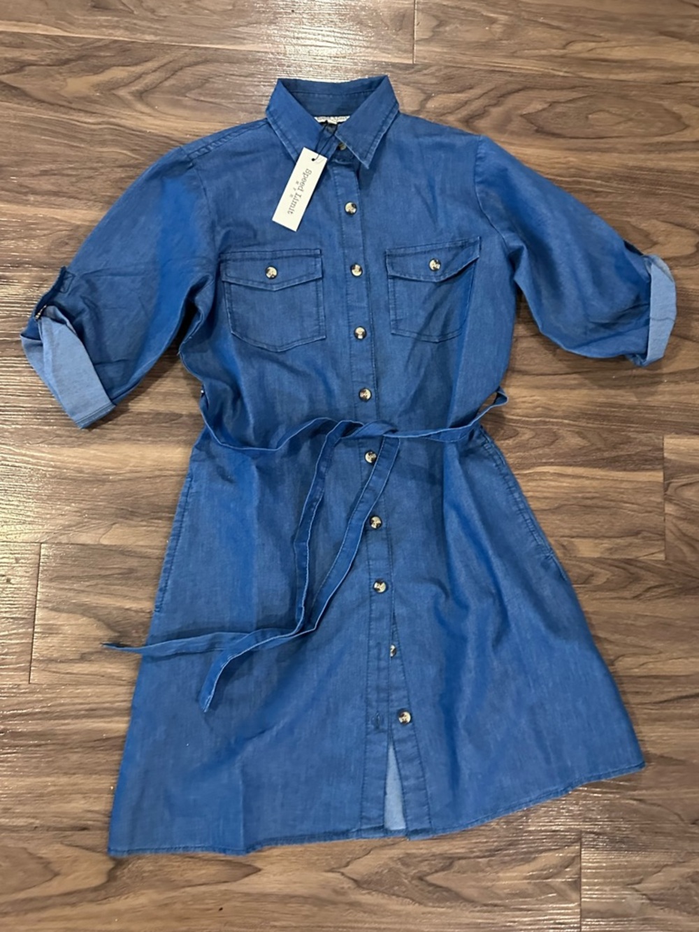 NWT Speed Limit Soft Denim Dress For Women Size S